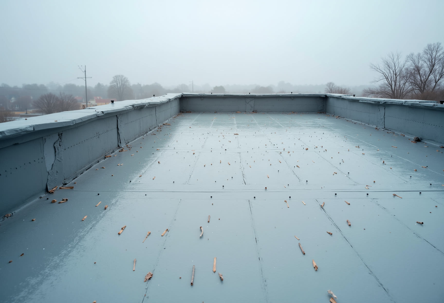 Tear-off down to clean deck